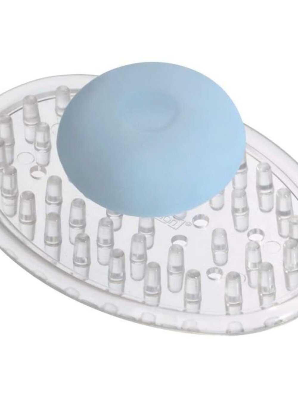 Plastic Soap Saver, Holder Tray for Bathroom Counter, Shower, Kitchen, 0.75 in.